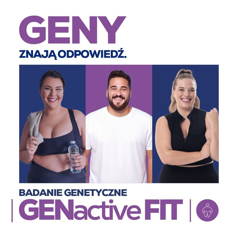 GENactive Fit genetic testing package with medical teleconsultation - shipping bundle