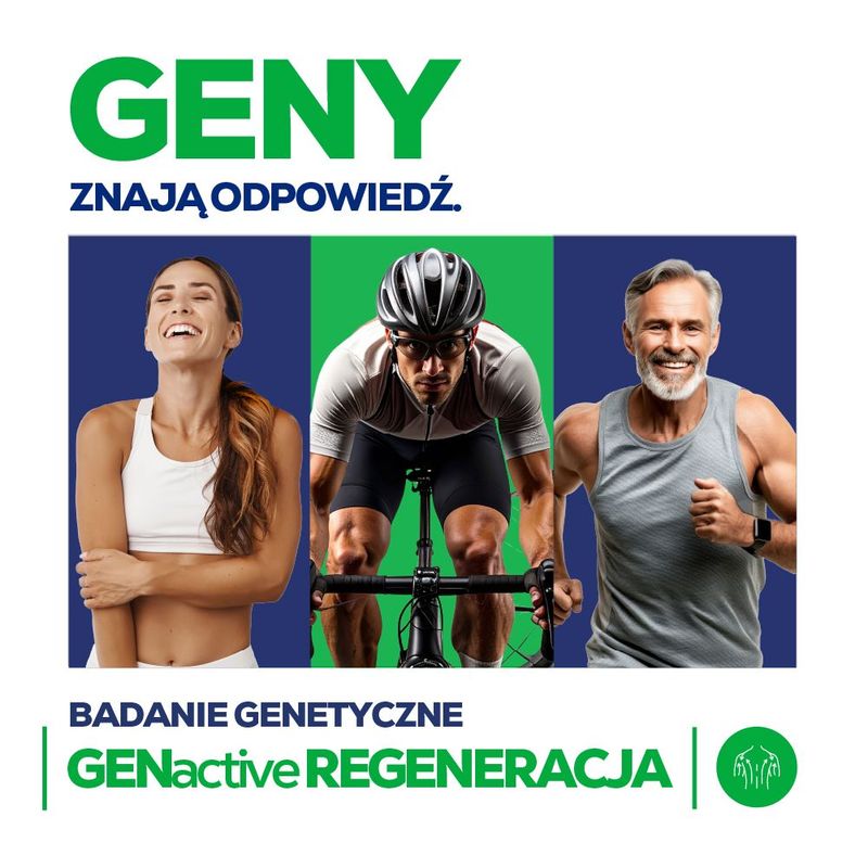 GENactive Regeneration genetic testing package with medical teleconsultation - shipping bundle